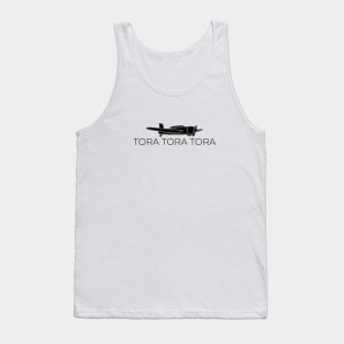 Tora Tora Bomber Plane World War II Tank Top